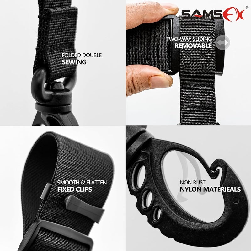 SAMSFX Adjustable Fishing Wader Belt Wading Belts for Surf Casting Kayak Fishing Accessories Waders Straps - Image 4